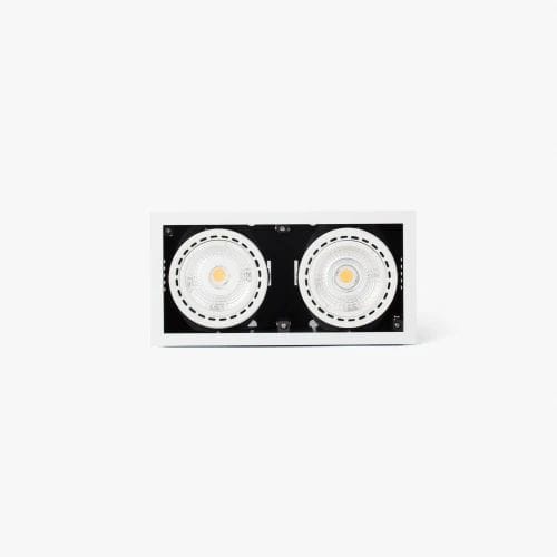 Faro - MINI COLIN-2 encastrable blanc 50W BREAD 56° IP classe I