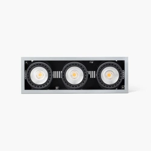 Faro - Mini Colin-3 Encastrable Gris 54-75W Fashion 56° COB LED 72W 3100KIP 23 700mA CC