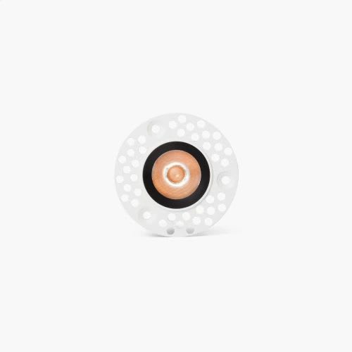 Faro - UNO downlight trimless encastrable blanc/noir 8W 24° 2700K CRI90 dali MODULOLED