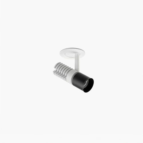 Faro - UNO projector pulldown encastrable blanc/noir 8W 11° 2700K CRI90 dali MODULOLED