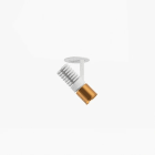 Faro - UNO projector pulldown encastrable blanc/or 8W 11° 3000K CRI90 dali MODULOLED 8W
