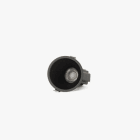 Faro - TULIPA downlight encastrable noir asymétrique 10W 24° 3000K CRI90 triac MODULOLE