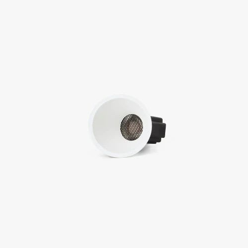 Faro - TULIPA downlight encastrable blanc asymétrique 10W 55° 3000K CRI90 dali MODULOLE