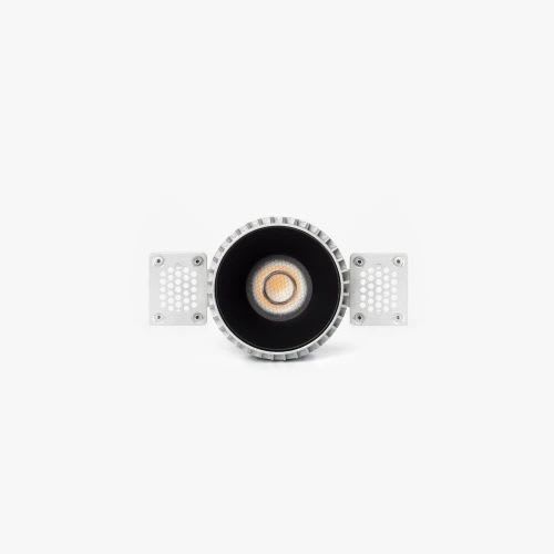 Faro - TULIPA downlight trimless encastrable noir 7W 55° 4000K CRI90 dali MODULOLED 7W
