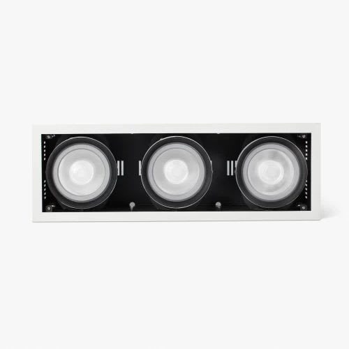 Faro - Colin-3 Encastrable Blanc Qr-111 50W G53 AR111 60W IP 23 12VCV classe III