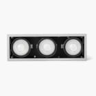 Faro - Colin-3 Gris Qr Kit G53 AR111 60W IP 23 12V CVclasse III