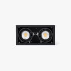 Faro - Colin-2 Encastrable Noir 48-72W 2700K 56° COB LED 50W 2700K IP23 700mA CC 3700lm