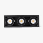 Faro - COLIN-3 encastrable noir 72-108W MEAT 56° IP classe I