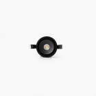 Faro - TEIDE downlight encastrable orientable noir 10W 80° 2700K CRI90 MODULO LED10W 27