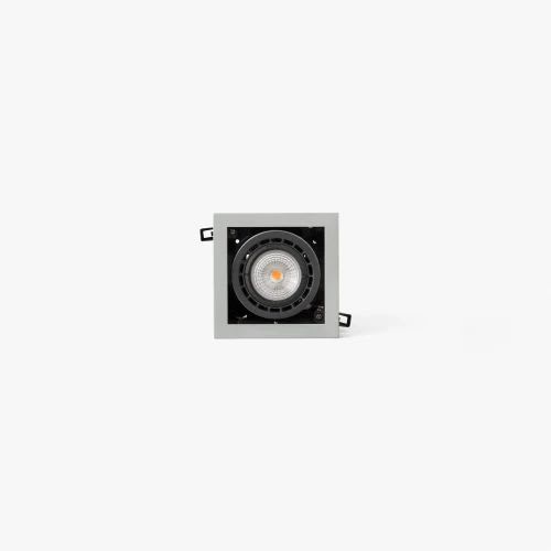 Faro - Nano Colin-1 Encastrable Gris Avec Encadrement 7-13W 2700K 56° COB LED12W 2700K