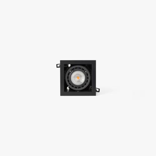 Faro - Nano Colin-1 Encastrable Noir Avec Encadrement 7-13W 3000K 56° COB LED12W 3000K