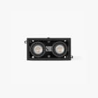 Faro - Nano Colin-2 Encastrable Noir Avec Encadrement 14-26W 4000K 56° COB LED24W 4000K