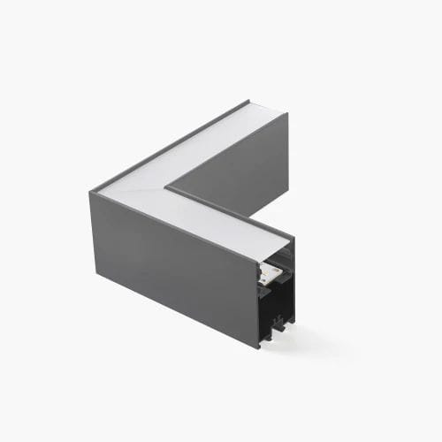 Faro - VIA L Surface prismatic 4000K 400mA noir 15W 4000K IP 20400mA CC 1460lm classe I