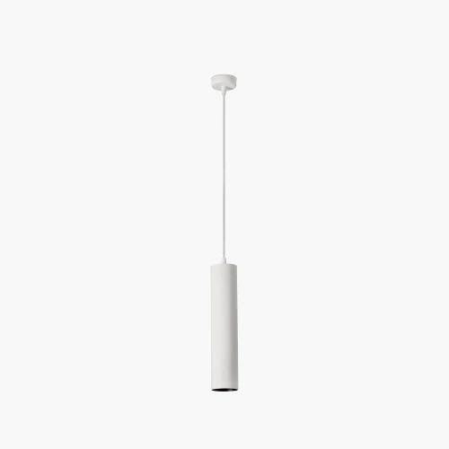 Faro - FOST PENDANT suspension blanc Ø64 15W CRI90 25° 4000K CRI90 COBLED 15W 4000K IP