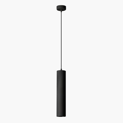 Faro - FOST PENDANT suspension noir Ø80 28W CRI90 38° 3000K CRI90 triacCOB LED 28W 3000