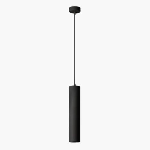 Faro - FOST PENDANT suspension noir Ø80 28W CRI97 23° 4000K CRI97 COBLED 28W 4000K IP 2