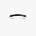 Faro - DOMIO surface noir Ø600 43W opal 4000K CRI80 dali MODULO LED43W 4000K IP 20 500m
