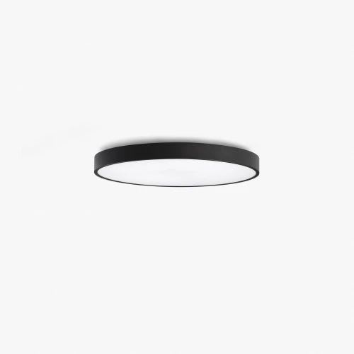 Faro - DOMIO surface noir Ø600 43W prismatic 4000K CRI80 MODULO LED 43W4000K IP 20 500m