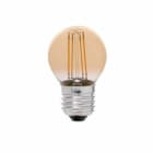 Faro - G45 E27 Led 4W Filament Ambre Dimmable 2200K E27 50/60Hz 4W2200K IP 20 300lm cla