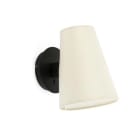 Faro - Lupe Lampe Applique Noire/Beige E27 50/60Hz 15W IP 20 classe I100V-240V