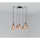 Faro - Retro Lampe Suspension Cuivre 7L E14 50/60Hz 8W IP 20 classeI 100V-240V