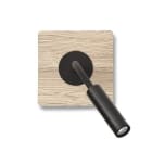 Faro - Mood Lampe Lecteur Noire Et Bois SMD LED 50/60Hz 2W 3000KIP 20 105lm classe II22