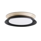 Faro - Tender Led Plafonnier Noir SMD LED 50/60Hz 24W 3000K IP 201369lm classe II 100V-