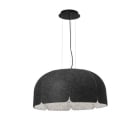 Faro - Mute Led Lampe Suspension Gris Foncé SMD LED 50/60Hz 24W 3000KIP 20 2500lm class
