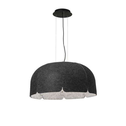 Faro - Mute Led Lampe Suspension Gris Foncé Dimmable 3000K SMD LED 50/60Hz24W 3000K IP