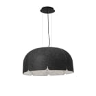 Faro - Mute Led Lampe Suspension Gris Foncé Dimmable 3000K SMD LED 50/60Hz24W 3000K IP