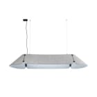 Faro - Fonovia Lampe Suspension Gris 25W 3000K SMD LED 50/60Hz 25W 3000KIP 20 1800lm cl