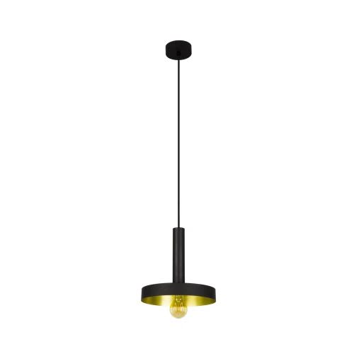 Faro - Whizz Suspension Noire Et Or Satiné E27 50/60Hz 15W IP 20classe II 100V-240V