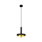 Faro - Whizz Suspension Noire Et Or Satiné E27 50/60Hz 15W IP 20classe II 100V-240V