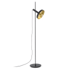 Faro - Whizz Lampadaire Noire/Or E27 50/60Hz 15W IP 20 classeII 100V-240V