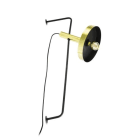 Faro - Whizz Lampe Applique Or/Noire E27 50/60Hz 15W IP 20 classe II100V-240V