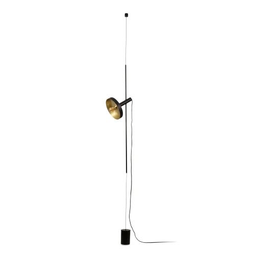 Faro - Whizz Lampadaire Noire/Or E27 50/60Hz 15W IP 20classe II 100V-240V