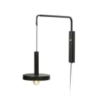 Faro - Whizz Lampe Applique Extensible Noire Et Or Satiné E27 50/60Hz 15WIP 20 classe I