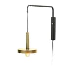 Faro - Whizz Lampe Applique Extensible Or Satiné Et Noire E27 50/60Hz 15WIP 20 classe I
