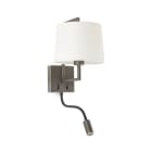 Faro - Frame Lampe Applique Vieil Or/Blanc Avec Lecteur Led E27 50/60Hz 15WIP 20 classe