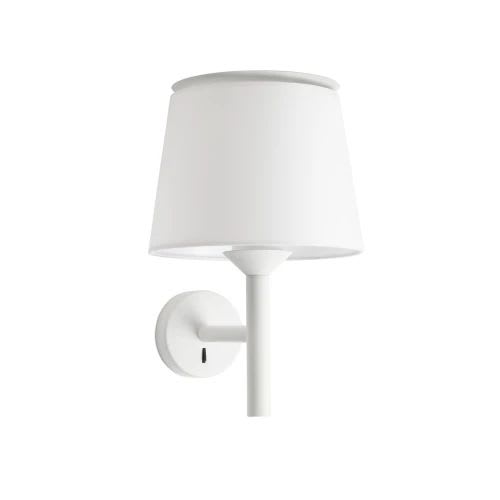 Faro - Savoy Lampe Applique Blanc/Blanc E27 50/60Hz 15W IP 20 classe II100V-240V
