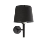 Faro - Savoy Lampe Applique Noire/Noire E27 50/60Hz 15W IP 20 classe II100V-240V