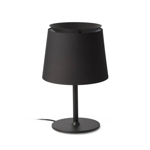 Faro - Savoy Lampe De Table Avec Un Noire/Noire E27 50/60Hz 15W IP20 classe II 100V-240