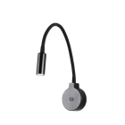 Faro - Pixie Led Applique Lecteur Noir HIGH POWER LED 50/60Hz 2W 2700KIP 20 90lm classe