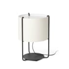 Faro - Drum Lampe De Table Avec Un Noire/Beige E27 50/60Hz 15W IP20 classe II 100V-240V