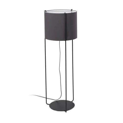 Faro - Drum Lampadaire Noire/Gris E27 50/60Hz 15W IP 20 classeII 100V-240V