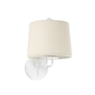 Faro - Montreal Lampe Applique Blanc/Beige E27 50/60Hz 15W IP 20 classe II100V-240V