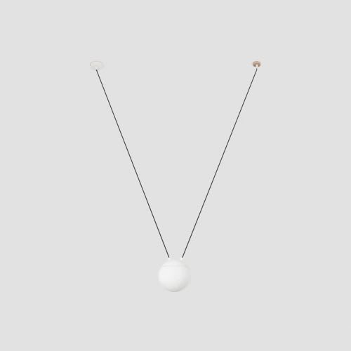 Faro - Mine Space Suspension Blanche Pc 1L E27 50/60Hz 15W IP 20classe II 100V-240V