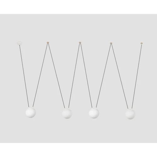 Faro - Mine Space Suspension Blanche Pc 4L E27 50/60Hz 15W IP 20classe II 100V-240V