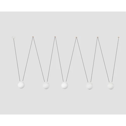 Faro - Mine Space Suspension Blanche Pc 5L E27 50/60Hz 15W IP 20classe II 100V-240V