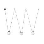 Faro - Mine Space Suspension Gris Foncé Pc 3L E27 50/60Hz 15W IP20 classe II 100V-240V